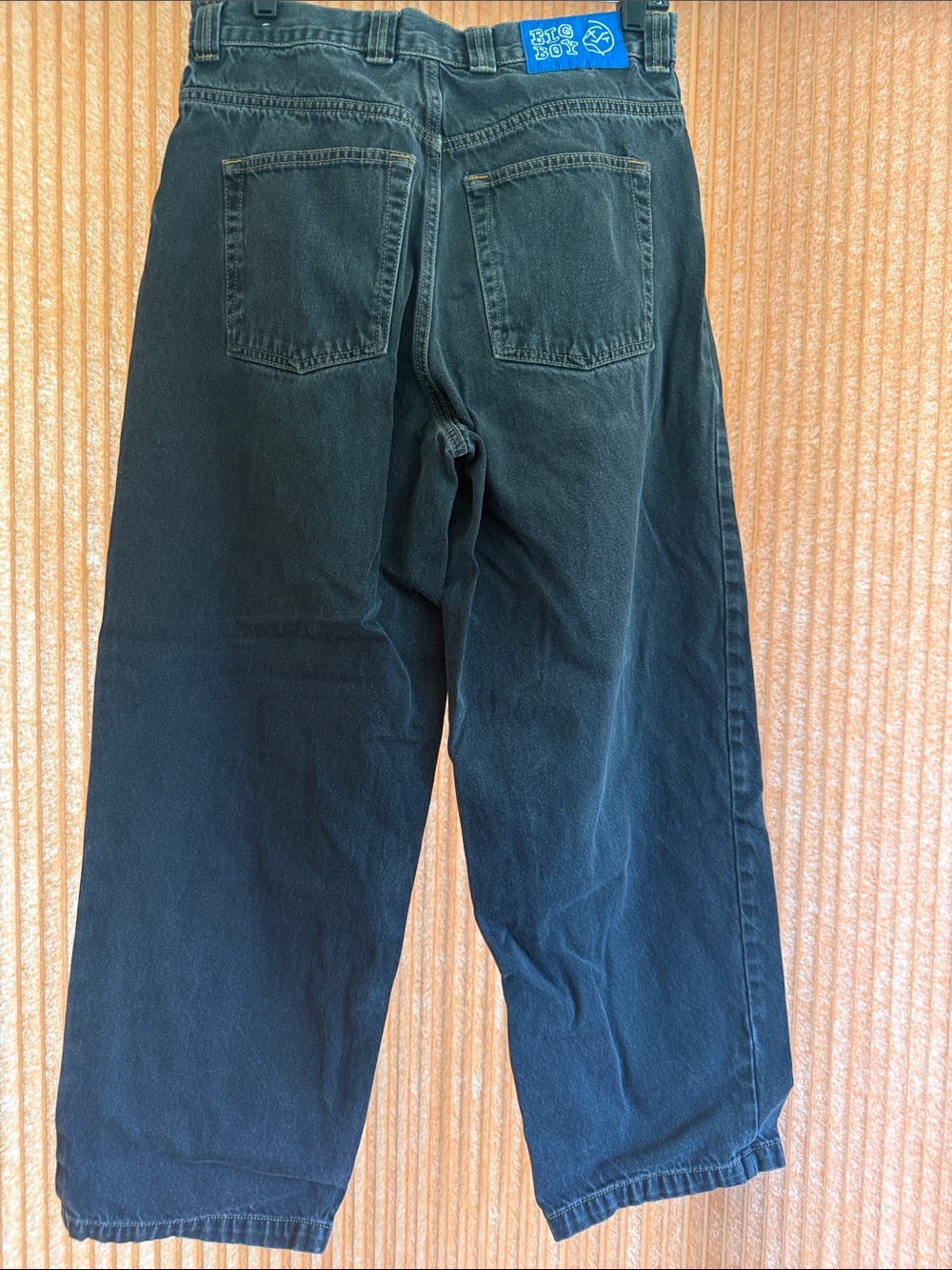 Polar Co Skate Big Boy Relaxed-Fit Black Men's Jeans - Size S - Picture 4 of 8
